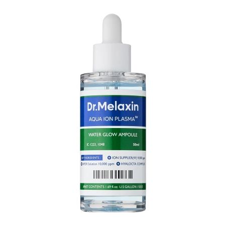 Dr.Melaxin - Aqua Ion Plasma Water Glow Ampoule - Nawilżająca Ampułka do Twarzy - 50ml