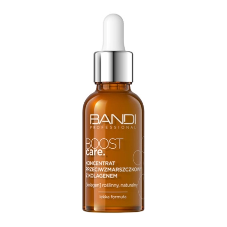 Bandi - Boost Care - Koncentrat Przeciwzmarszczkowy z Kolagenem Roślinnym - 30ml