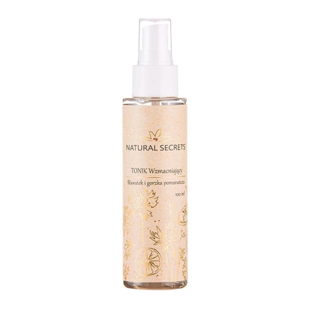 Natural Secrets - Tonik Wzmacniający Bławatek i Gorzka Pomarańcza - 100ml