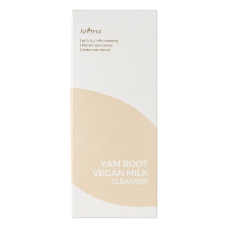 Isntree - Yam Root Vegan Milk Cleanser - Łagodzące Mleczko do Oczyszczania Twarzy - 220ml OUTLET