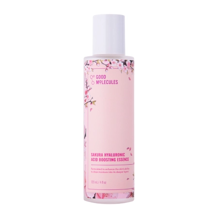 Good Molecules - Sakura Hyaluronic Acid Boosting Essence - Nawilżająca Esencja z Kwiatem Wiśni i Kwasem Hialuronowym - 120ml