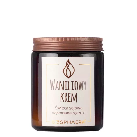 Bosphaera - Świeca Sojowa - Waniliowy Krem - 190g