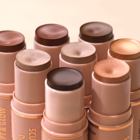 Moira - Sculpt & Glow Duo Stick - Sztyft do Konturowania - 400 Glowing Up! - 6g+5,2g