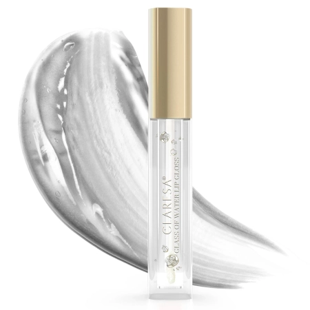 Claresa - Glass Of Water Lip Gloss - Błyszczyk Do Ust Z Efektem Tafli - Crystal Water - 01 - 2 g