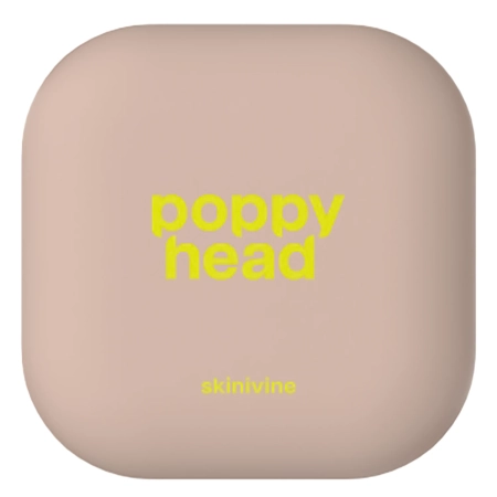 Poppy Head - Skinivine Pressed Powder - Prasowany Puder Utrwalający z Efektem Blur - 01 Barely - 6,5g