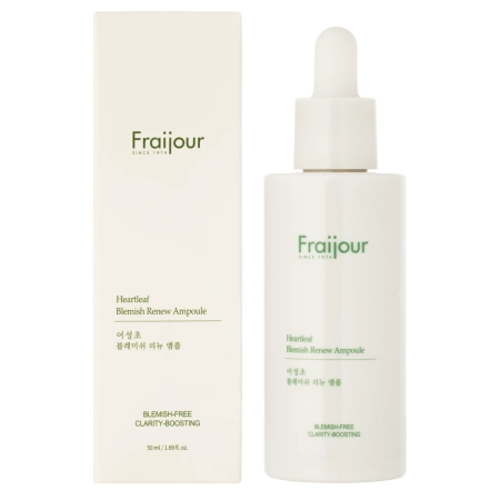 Fraijour - Heartleaf Blemish Renew Ampoule - Ampułka do Cery Wrażliwej i Problematycznej z Pstrolistką Sercowatą - 50ml