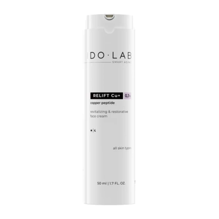 Ido Lab - Relift Cu+ - Rewitalizująco-Regenerujący Krem z Peptydem Miedziowym 0.3% - 50ml