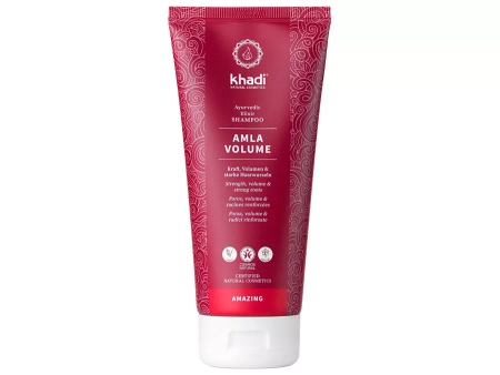 Khadi - Ayurvedic Shampoo Amla Volume - Wzmacniający Szampon do Włosów Pozbawionych Objętości - 200ml