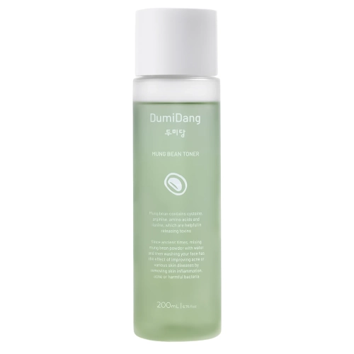 DumiDang - Mung Bean Essence Toner - Nawilżająco-Kojący Toner-Esencja do Twarzy - 200ml