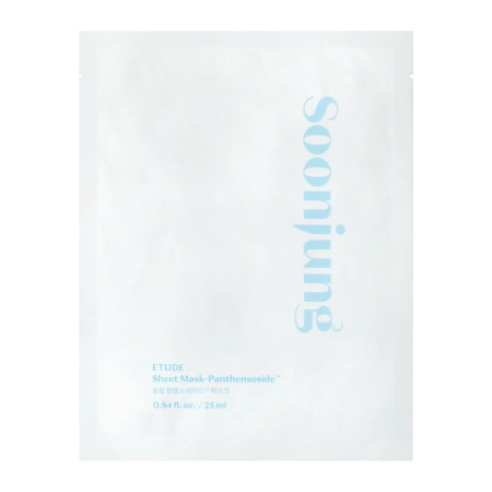 Etude House - Soon Jung Panthensoside Sheet Mask - Kojąca Maska w Płachcie - 25ml