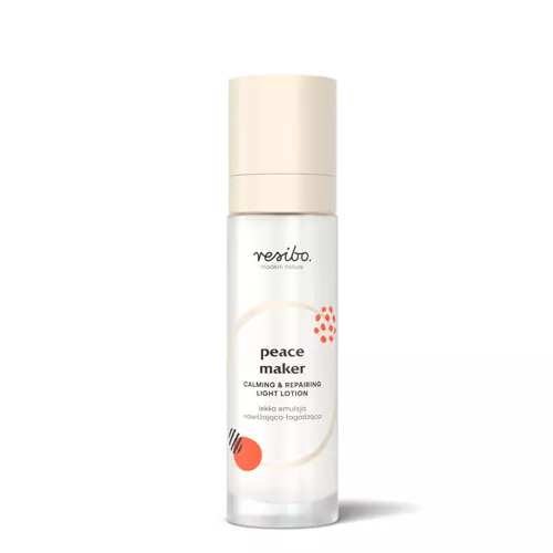 Resibo - Peace Maker - Calming & Repairing Light Lotion - Lekka Emulsja Nawilżająco-Łagodząca - 50ml - OUTLET