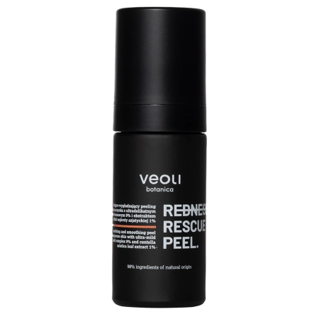Veoli Botanica - Redness Rescue Peel - Kojąco-Wygładzający Peeling na Naczynka - 30ml 