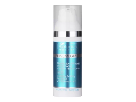 Bielenda Professional - Supremelab Hydra-Hyal Injection - Hydrating&Lifting Face Cream with Hyaluronic Acid SPF15 - Nawadniająco-Liftingujący Krem do Twarzy z Kwasem Hialuronowym - 50ml