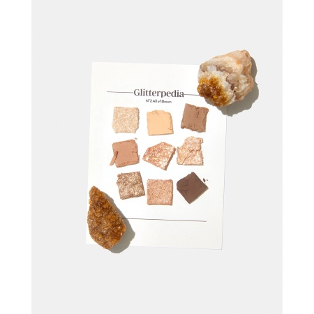 Unleashia - Glitterpedia Eye Palette - Paleta Wegańskich Cieni do Powiek - 2 All of Brown - 6,6g