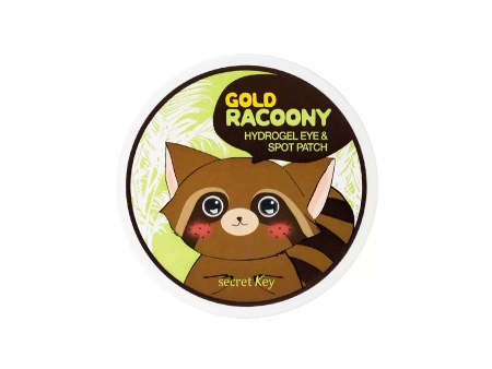 Secret Key - Gold Racoony Hydrogel Eye & Spot Patch - Hydrożelowe Płatki pod Oczy - 231g