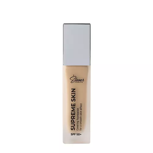 Elever Cosmetics - Supreme Skin SPF50+ - Lekki Podkład z Filtrem - Sand - 30ml