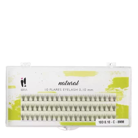 Ibra Makeup - Kępki Naturals 0,10 - 8mm - 60szt