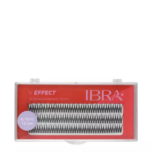 Ibra Makeup - Kępki V Effect 0,10 - 12mm - 60szt