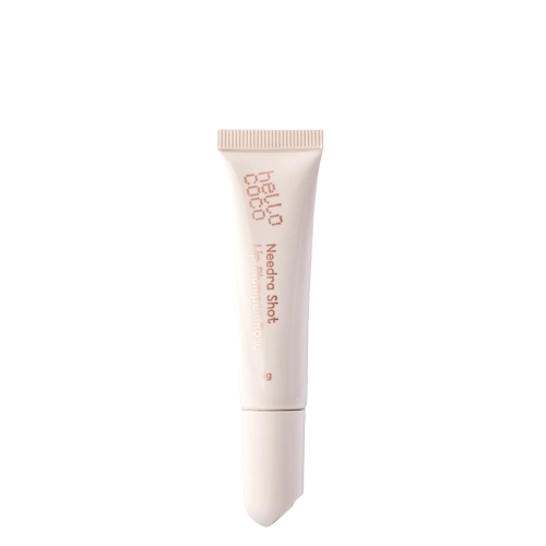 hello coco - Needra Shot Lip Plumper - Powiększający Błyszczyk do Ust z Mikroigłami - Rose - 8g