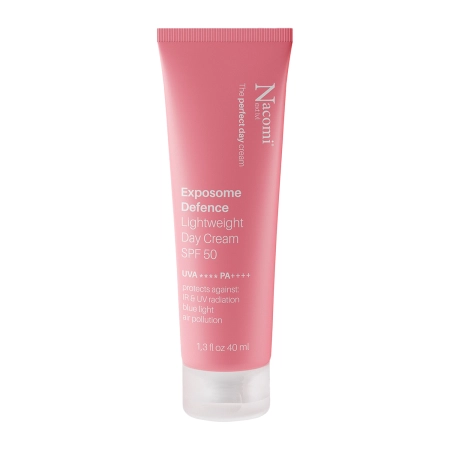 Nacomi -  Exposome Defence - Lekki Krem na Dzień SPF 50 - 40ml