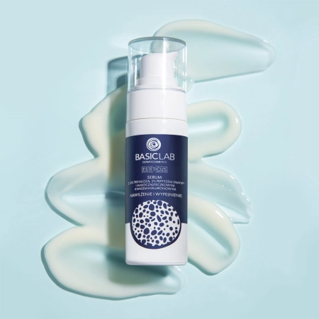 BasicLab - Esteticus - Nawilżenie i Wypełnienie - Serum z 10% Trehalozą, 5% Peptydem i Kwasem Hialuronowym - 30ml 