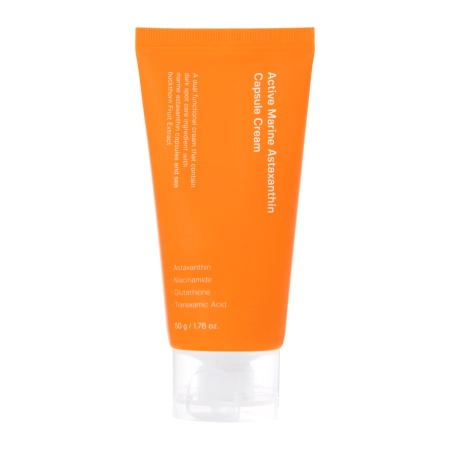 Sungboon Editor - Active Marine Astaxanthin Capsule Cream - Rozświetlający Krem do Twarzy - 50g