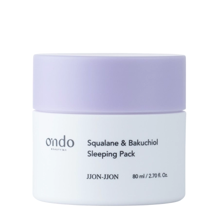 Ondo Beauty 36.5 - Squalane Bakuchiol Sleeping Pack Jjon Jjon - Nawilżająca Maska do Twarzy na Noc - 80ml