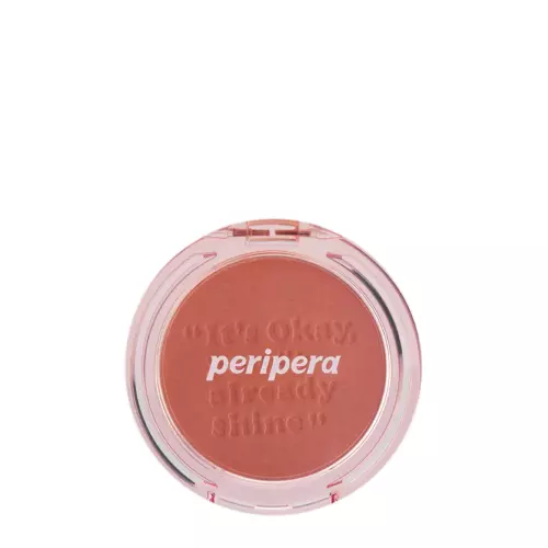 Peripera - Pure Blushed Sunshine Cheek - Róż do Policzków - 01 Calm Pink - 4,2g
