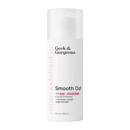 Geek & Gorgeous - Smooth Out - Silny Eksfoliant z 12% Kwasu Glikolowego i Mlekowego - 100ml