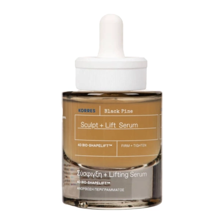 Korres - Black Pine Sculpt + Lift Serum - Ujędrniające Serum do Twarzy - 30ml
