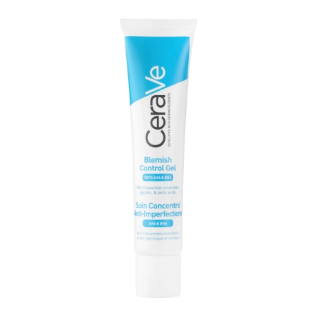 CeraVe - Żel Przeciw Niedoskonałościom z Kwasami AHA i BHA - 40ml