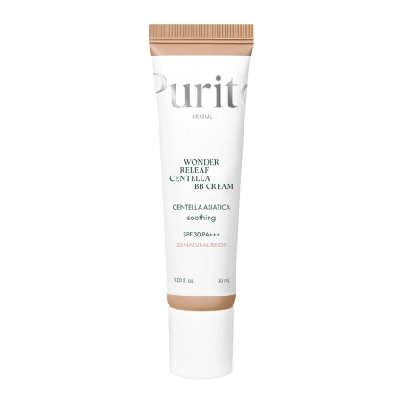 Purito Seoul - Wonder Releaf Centella BB Cream SPF30 PA+++ #23 Natural Beige - Krem BB z Wąkrotą Azjatycką - 30ml