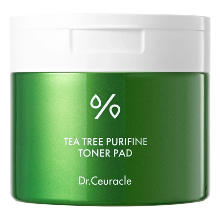 Dr. Ceuracle - Tea Tree Purifine Toner Pad - Płatki Tonizujące z Ekstraktem z Drzewa Herbacianego - 160ml/60szt