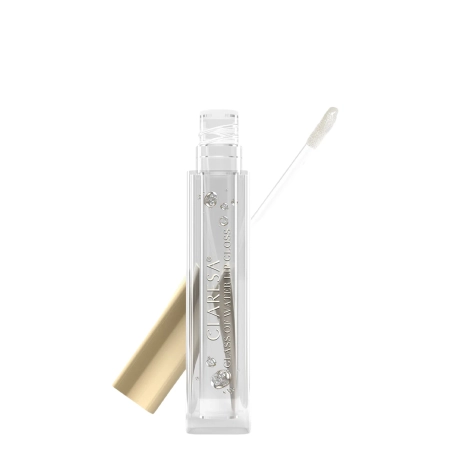 Claresa - Glass Of Water Lip Gloss - Błyszczyk Do Ust Z Efektem Tafli - Crystal Water - 01 - 2 g