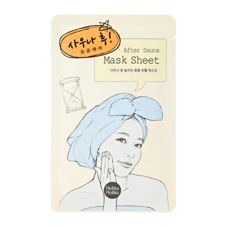 Holika Holika - After Mask Sheet - After Sauna - Intensywnie Nawilżająca Maska w Płachcie - 30g
