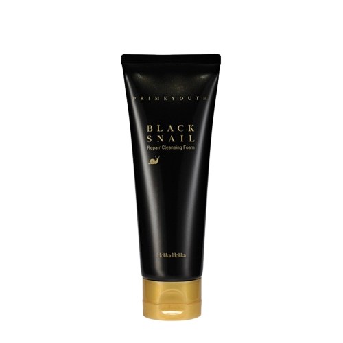 Holika Holika - Prime Youth Black Snail Cleansing Foam - Pianka Myjąca do Twarzy ze Śluzem Ślimaka - 100ml