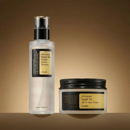 Zestaw - COSRX Snail Repair Duo - 100ml + 100g