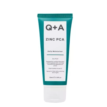 Q+A -  Zinc PCA - Daily Moisturiser - Krem do Twarzy z Cynkiem PCA - 75ml
