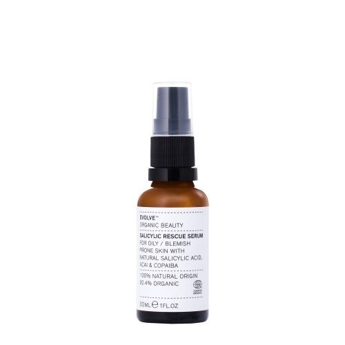 Evolve Organic Beauty - Salicylic Rescue Serum - Serum do Twarzy Skłonnej do Wyprysków i Zatkanych Porów - 30ml