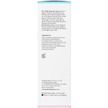 Geek & Gorgeous - aPAD - Serum z Pochodną Kwasu Azelainowego - 30ml