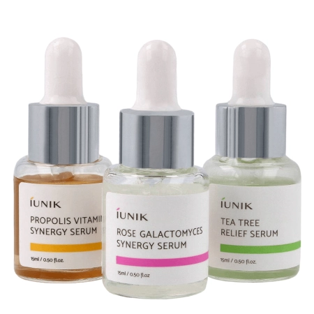 iUNIK - Daily Serum Trial Kit - Zestaw Miniaturowych Produktów na Dzień