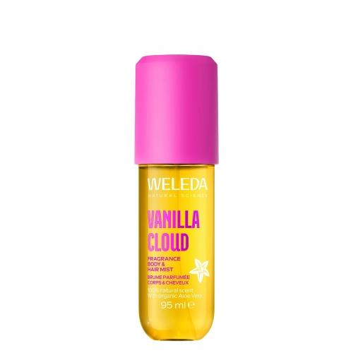 WELEDA - Fragrance Body & Hair Mist - Zapachowa Mgiełka do Ciała i Włosów z Aloesem - Vanilla Cloud - 95ml