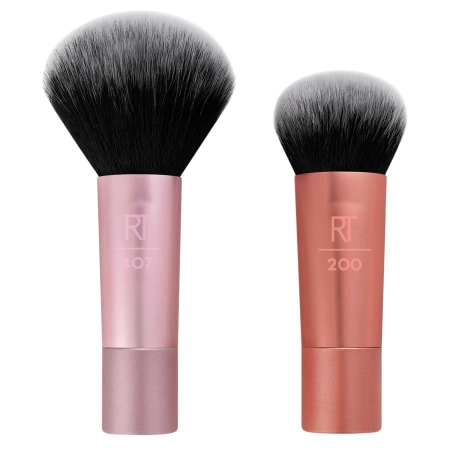 Real Techniques - Mini Brush Duo - Zestaw Pędzli do Makijażu w Wersji Mini