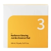 Numbuzin - No.3 Radiance Glowing Jumbo Essence Pad - Płatki Rozświetlające do Twarzy - 70szt.
