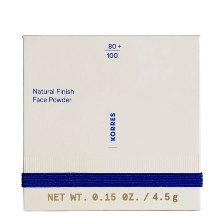 Korres - Natural Finish Face Powder - Puder Wykończeniowy do Twarzy - 02 Medium - 8g