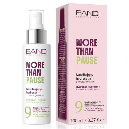 Bandi - More Than Pause - Łagodzący Hydrolat Nawilżający z Geranium - 100ml