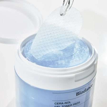 Biodance - Cera-nol Gel Toner Pads - Żelowe Płatki Nawilżające do Twarzy - 60szt