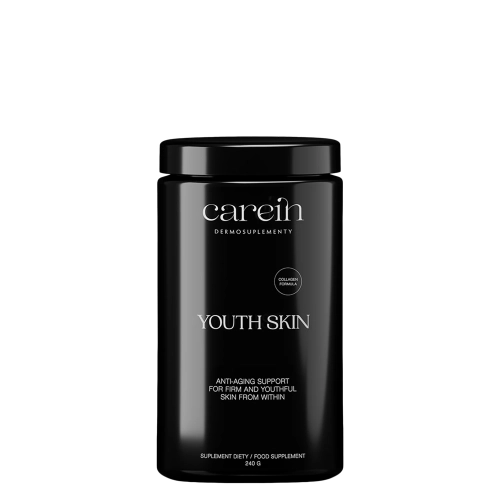 Carein - Youth Skin - Dermosuplement - Wsparcie Jędrności i Zachowanie Młodego Wyglądu Skóry - 240g