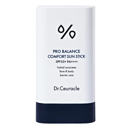 Dr.Ceuracle - Pro Balance Comfort Sun Stick SPF 50+/PA++++ - Przeciwsłoneczny Krem z Probiotykami w Sztyfcie - 18g