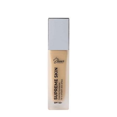 Elever Cosmetics - Supreme Skin SPF50+ - Lekki Podkład z Filtrem - Ivory - 30ml 